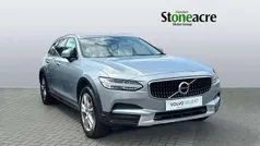 Electric silver Used 2018 Volvo V90 CC Pro Estate | £19,995 (Super price)