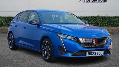 Used Peugeot 308 Allure Premium 131 HP (96 kW) 2023 Blue Hatchback