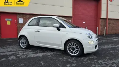 Used Fiat 500 Pop Star 69 HP (50 kW) 2017 White Hatchback