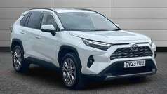 White Used 2023 Toyota RAV4 Hybrid SUV | £33,050 (Fair price)
