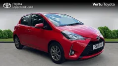 Red Used 2018 Toyota Yaris Hatchback | £9,968 (Fair price)