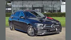 Grey Used 2024 Mercedes C200 AMG line Estate | £30,500 (Fair price)