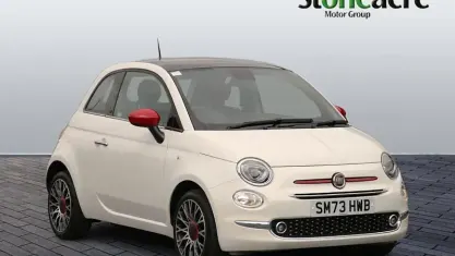 Used Fiat 500 Red 69 HP (50 kW) 2022 White Hatchback