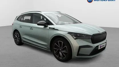 Used Skoda Enyaq iV SportlinePlus 210 kW (286 HP) 2023 Silver SUV