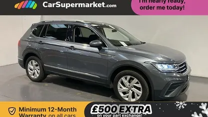 Grey Used 2024 VW Tiguan Allspace Life SUV | £24,897 (Fair price)