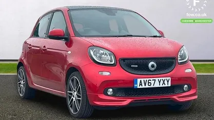 Used Smart ForFour Brabus Xclusive 109 HP (80 kW) 2017 Red Hatchback