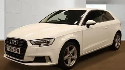 Used Audi A3 Sportback Sport 110 HP (80 kW) 2016 White Hatchback