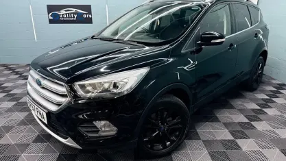 Used Ford Kuga Titanium 150 HP (110 kW) 2017 Black SUV