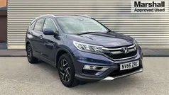 Metallic twilight blue Used 2016 Honda CR-V SE Plus SUV | £13,625 (Fair price)