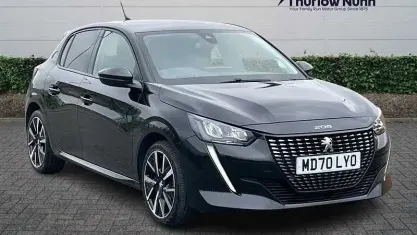 Used Peugeot 208 Allure Premium 102 HP (75 kW) 2021 Black Hatchback