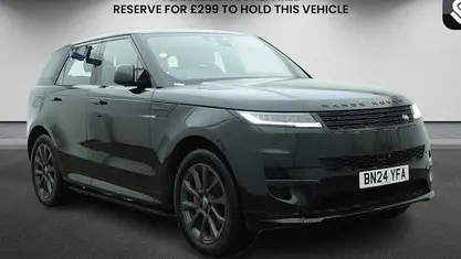 Used Land Rover Range Rover Sport SE Dynamic 300 HP (220 kW) 2024 Santorini black SUV