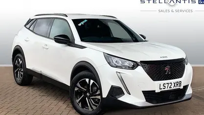 White Used 2022 Peugeot 2008 Allure+ SUV | £14,413 (Fair price)
