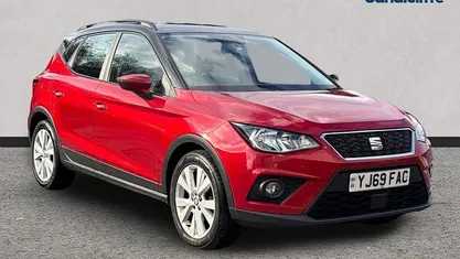 Used Seat Arona SE Technology 95 HP (69 kW) 2020 Red SUV