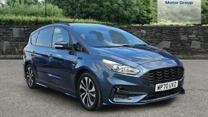 Used Ford S-MAX ST-Line 190 HP (139 kW) 2021 Blue MPV