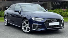 Blue Used 2024 Audi A4 S-Line Sedan | £27,495 (Fair price)