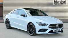 White Used 2023 Mercedes CLA220 AMG Line Premium Plus Sedan | £29,088 (Fair price)