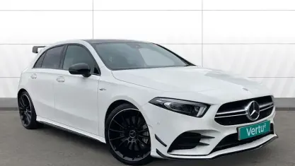Used Mercedes A35 AMG Premium Plus 306 HP (225 kW) 2022 White Hatchback