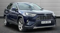 Blue Used 2020 Toyota RAV4 Hybrid SUV | £24,495 (Fair price)