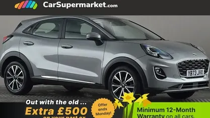 Used Ford Puma Titanium 125 HP (91 kW) 2023 Silver SUV