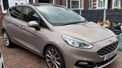 Used Ford Fiesta Vignale 101 HP (74 kW) 2019 Beige Hatchback
