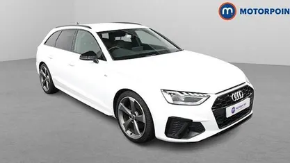 Used Audi A4 Black Edition 150 HP (110 kW) 2021 White Estate