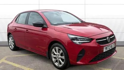 Second-hand Vauxhall Corsa Design Edition 75 CP (55 kW) 2023 Roșu Hatchback