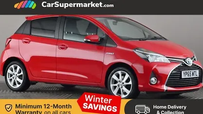 Red Used 2015 Toyota Yaris Hybrid Sport Hatchback | £9,997 (Fair price)