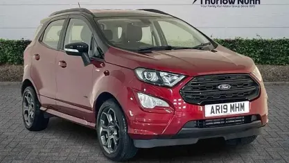 Used Ford Ecosport ST-Line 125 HP (91 kW) 2019 Red SUV