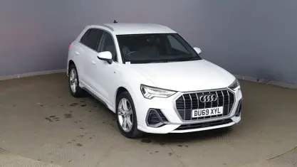 Used Audi Q3 S-Line 150 HP (110 kW) 2020 White SUV