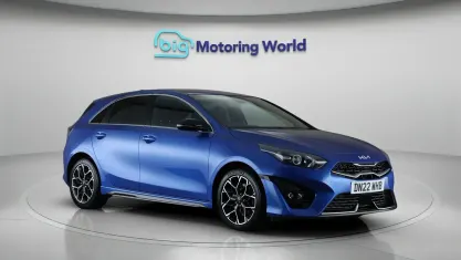 Used Kia Ceed GT-Line 160 HP (117 kW) 2022 Blue Hatchback