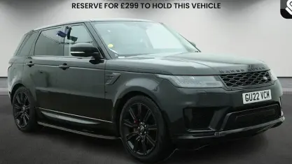 Gebraucht Land Rover Range Rover Sport S 400 PS (294 kW) 2021 Schwarz SUV