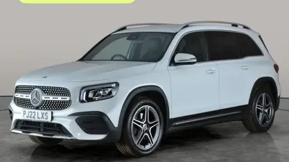 Used Mercedes GLB200 AMG line 163 HP (119 kW) 2022 White SUV