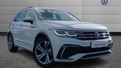 White Used 2024 VW Tiguan R-line Edition SUV | £29,399 (Fair price)
