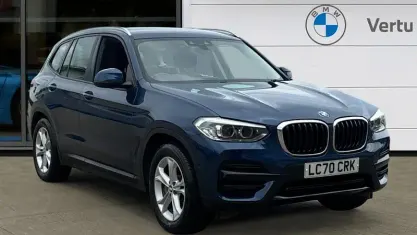Used BMW X3 Performance 292 HP (214 kW) 2020 Blue SUV