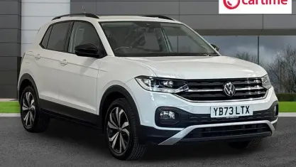 Used VW T-Cross Black Edition 115 HP (84 kW) 2024 White SUV