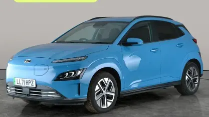 Second-hand Hyundai Kona Premium 150 kW (204 CP) 2022 Albastru SUV