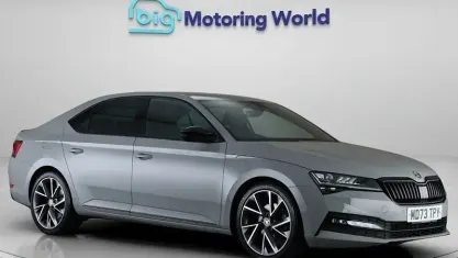 Used Skoda Superb SportlinePlus 190 HP (139 kW) 2023 Grey Hatchback
