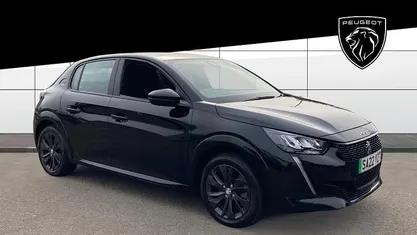 Used Peugeot e-208 Allure 100 kW (136 HP) 2021 Black Hatchback