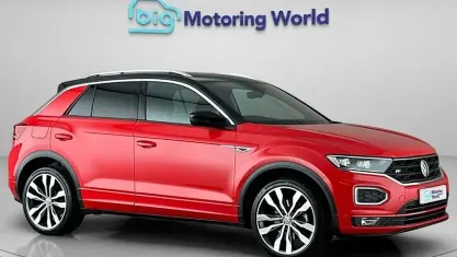 Used VW T-Roc R-line 150 HP (110 kW) 2019 Red SUV