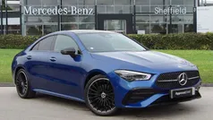 Blue Used 2024 Mercedes CLA220 AMG Line Premium Plus Sedan | £33,626 (Fair price)