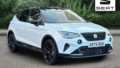 New Seat Arona Black Edition 116 HP (85 kW) 2025 Glacial white SUV