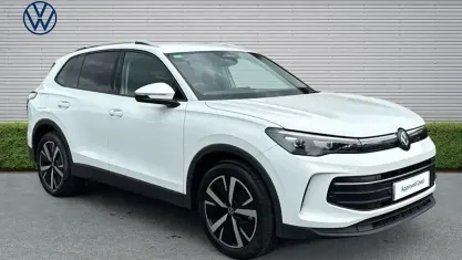 New VW Tiguan Match 150 HP (110 kW) 2026 Pure white SUV
