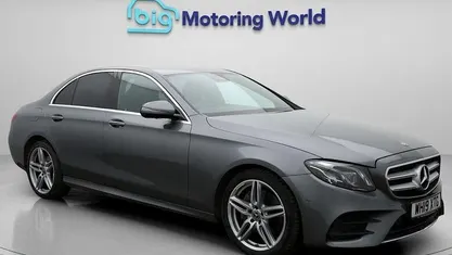 Grey Used 2019 Mercedes E220 AMG line Sedan | £20,100 (Fair price)