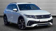 Pure white Used 2023 VW Tiguan R-line SUV | £29,550 (Fair price)