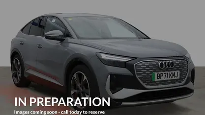 Used Audi Q4 Sportback e-tron S-Line 150 kW (204 HP) 2022 Grey SUV