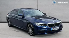 Blue Used 2019 BMW 530 M Sport Sedan | £20,890 (Fair price)
