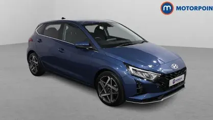 Begagnad Hyundai i20 Premium 101 HK (74 kW) 2025 Blå Halvkombi