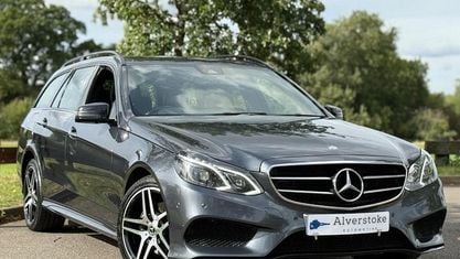 Usado Mercedes E220 AMG 177 HP (130 kW) 2016 Cinzento Carrinha