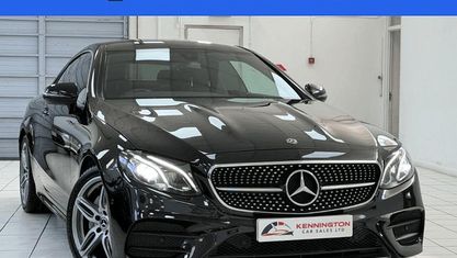 Gebraucht Mercedes E220 AMG line 194 PS (142 kW) 2019 Schwarz Coupé