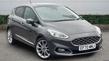 Used Ford Fiesta Vignale 125 HP (91 kW) 2021 Grey Hatchback